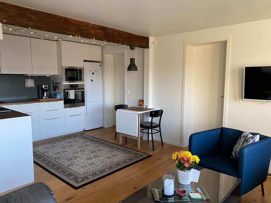 Ferienwohnung Cosy Flat Near Cable Car And The Arctic Cathedral Tromsø Exterior foto